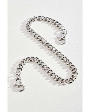 Silence + Noise Silence + Noise Silver Wallet Chain - White