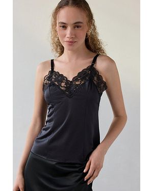 Vintage & ReMADE by UO Vintage By Uo Slip Cami - Black