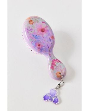 Urban Outfitters Uo Mini Plush Hairbrush - Pink