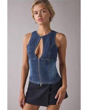 BDG Nicola Tank Top - Blue