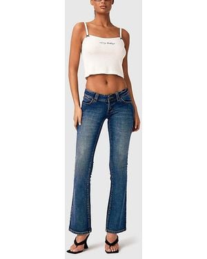 Abrand Jeans 00 Super Low Kick Tall Jean - Blue