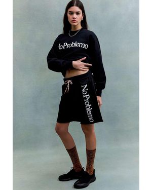 No Problemo Black Logo Shorts