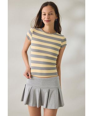 Out From Under Bec Short Sleeve Baby Tee - Multicolor