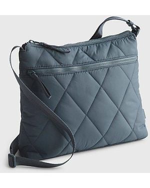 Vera Bradley Quilted Nylon Zip Hipster Bag - Blue