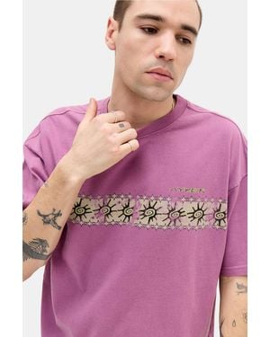 Ayker Pink Graphic T-shirt M At Urban Outfitters