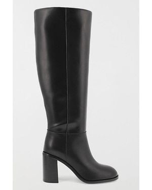 MIA Mia Landen Block Heel Knee High Boot - Black