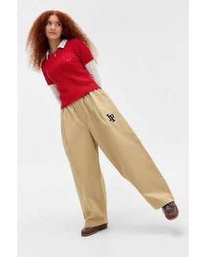 iets frans... Harri Chino Trousers - Red