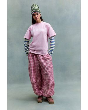 No Problemo Uo Exclusive Pink Short Sleeve Graphic Tee