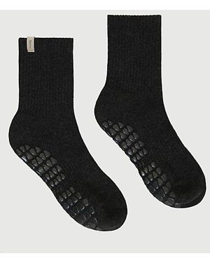 Fraise Classic Crew Grip Sock - Black
