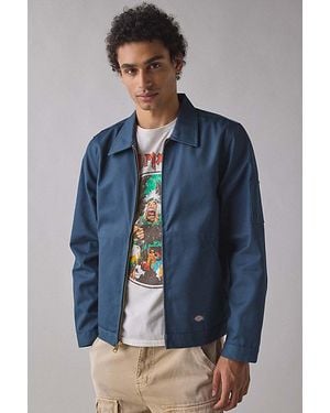 Dickies Eisenhower Unlined Gas Jacket - Blue
