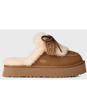 UGG Disquette Heritage Slippers - Brown
