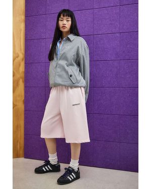 iets frans... Harri Longline Jogger Shorts - Purple