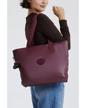 Kipling Anina 16" Laptop Tote Bag - Purple