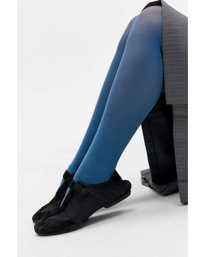 Out From Under Colour Pop Tights - Blue
