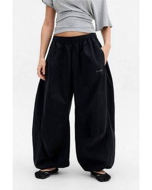 iets frans... Sid Washed Cotton Trousers - Black