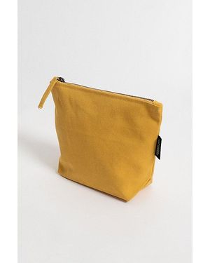 Terra Thread Organic Cotton Canvas Zippered Pouch - Yellow