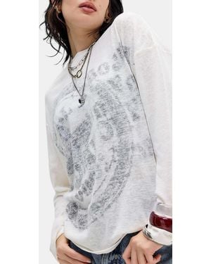 BDG Stamp Slubby Skate T-shirt - Grey