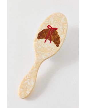 Solar Eclipse Hand-Painted Amazing Hair Day Paddle Brush - Multicolour