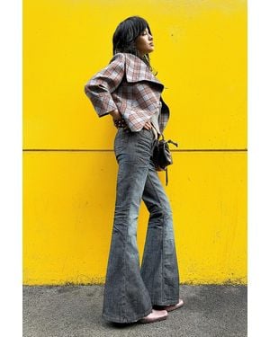 BDG Miko Low Rise Skinny Bootcut Jeans - Yellow