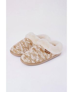 Minnetonka Dina Clog Slippers - Pink