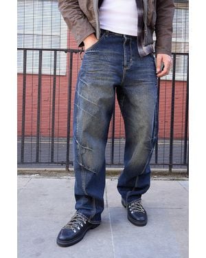 BDG Kian Jeans 28w 30l At Urban Outfitters - Blue
