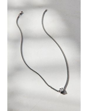 Urban Outfitters Dice Charm Waterproof Necklace - White