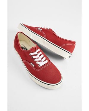 Vans Red Authentic Trainers - Pink