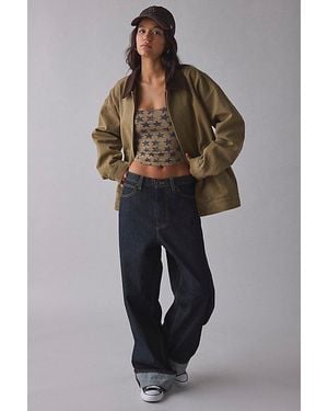 Lioness Workwear Canvas Barn Jacket - Blue
