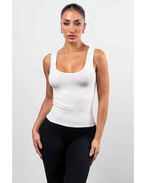 Vitaly Basis U Tank Top - White