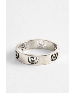 Ayker Spiral Ring - Metallic