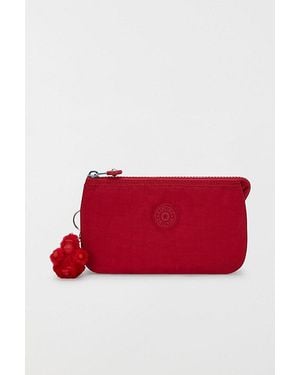Kipling Creativity Nylon Pouch - Red
