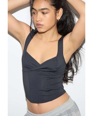 Out From Under Sculpt Tank Top - Blue