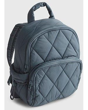 Vera Bradley Quilted Nylon Small Banbury Backpack - Blue