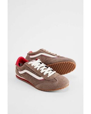 Vans Super Lowpro Brown Trainers - Pink