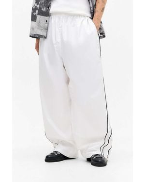 Jaded London White Vapor Xl Joggers