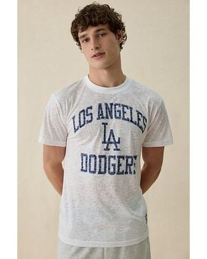 Mitchell & Ness Mlb All-Star Graphic Burnout Tee - Gray