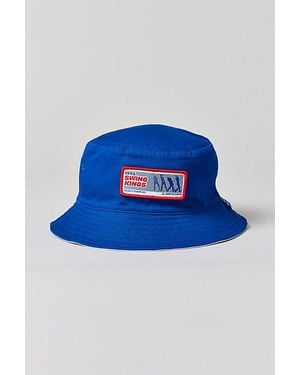 Birds of Condor Swing Kings Retro Reversible Bucket Hat - Blue