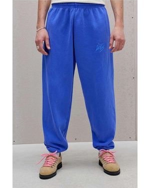 iets frans... Dazzling Blue Cuffed Joggers
