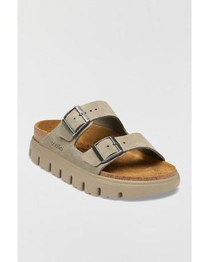 Birkenstock Papillio Arizona Chunky Suede Sandals - Grey