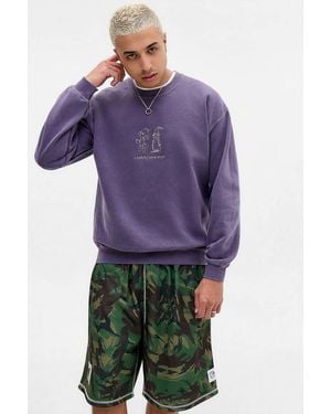 Urban Outfitters Uo Purple Wizard Sweatshirt