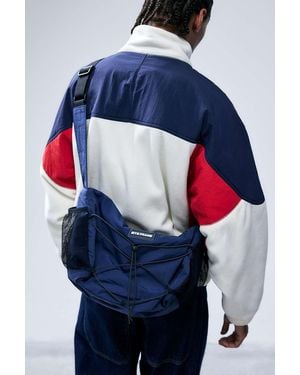 iets frans... Navy Bungee Sling Bag - Blue