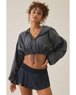 Out From Under Whisper Wrap Mini Skort - Gray