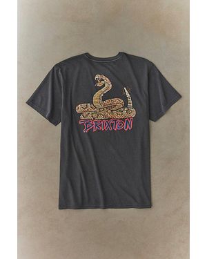Brixton Rockton Graphic Tee - Gray