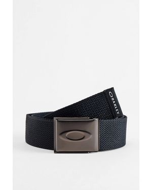 Oakley Black Ellipse Web Belt - Blue