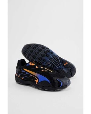 PUMA Black Inhale Trainers - Blue