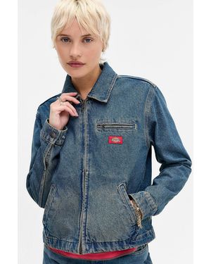 Dickies Painted Denim Jacket - Blue