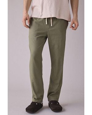 Rhythm Linen Beach Pants - Natural