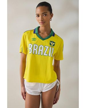 Umbro Uo Exclusive Polo Jersey Top - Yellow