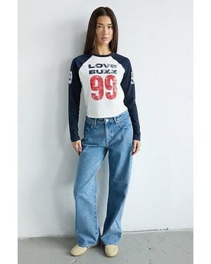 Abrand Jeans 99 Low Baggy Jean - Blue