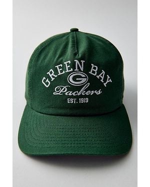 KTZ Nfl Bay Packers Stacked 1920 Snapback Hat - Green